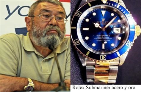 El famoso Rolex de Cándido Méndez no era tal.